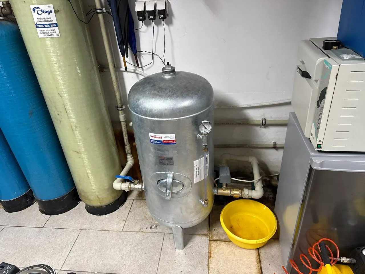 Zbiornik ciśnieniowy i filtracja wody — DobryHydraulik Wrocław